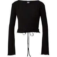 Urban Classics Gebreid vest zwart