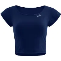 Winshape Functioneel shirt ' AET137LS ' donkerblauw / wit