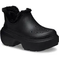 Crocs Enkellaarsjes 'Stomp' zwart