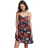Superdry Vintage Mini Beach Cami Mouwloze Jurk