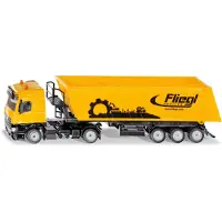 Siku 3537, Vrachtwagen met kiepwagen, 1:50, metaal/kunststof, rood, kantelbare kiepwagen