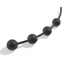 Mystim - Booty Garland Anal Chain L E-Stim Beads