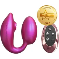 Love to love - Wonderlover - Luchtdruk Vibrator en G-spot Vibrerend Eitje - Roze