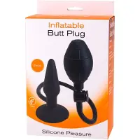 Seven Creations - Inflatable Butt Plug S - Anal Toys Buttplugs Zwart