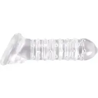 NSNovelties - Ribbed Sleeve - Penisverlenger met ribbels en noppen
