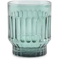 Salt & pepper Waterglas Tone Groen 300 ml (Set van 4)