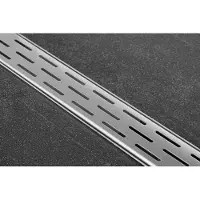 Easy drain Easydrain Compact 30 afvoergoot 6x60 cm zijuitlaat RVS