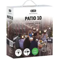 Ks Verlichting Buiten lichtsnoer Patio 10 meter