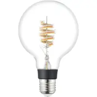 Eglo Zigbee Smart lamp E27 | Bol G95 | Filament | Helder | RGB + 3000K | 4.9W