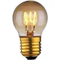Highlight E27 Kogellamp LED 4W - 3 staps dimbaar - Amber