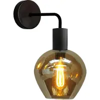 Masterlight Wandlamp Bounty Zwart/Zwart downlight
