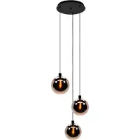 Stars of Light Vide hanglamp Cordoba met roodkoper glas