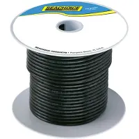 Seachoice 2 Awg Marine Wire Zwart 7.6 m
