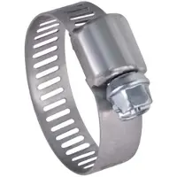 Seachoice Plated Screw Hose Clamp Zilver 28