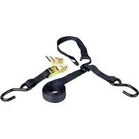 Seachoice Universal Triple Hook Ratchet Tie Down Zwart