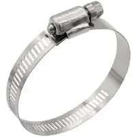 Seachoice Stainless Steel Marine Hose Clamp 9/16´´ Zilver 20