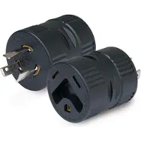Parkpower By Marinco 679-2030gsa Adapter 20a Zwart