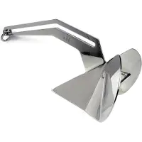 Seachoice Escape Plow Stainless Steel Anchor Zilver 19.95 kg