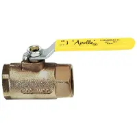 Apollo Stainless Steel Ball Valve 31.7 Mm Goud