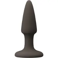 NSNovelties - Colors Pleasures Mini Plug - Anal Toys Buttplugs Zwart