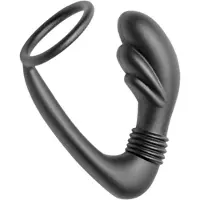 XR Brands Cobra Silicone - P-Spot Massager and Cockring