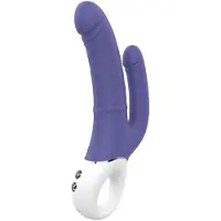 Dream Toys Dubbele Vibrator Double Pleasure - Paars