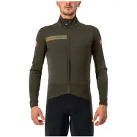 Castelli Beta Ros Kaki jas met lange mouwen