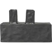 Ferm Living Vaas Koa Black 17 cm
