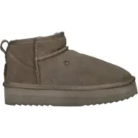 Warmbat Boots Women Durack Suede Plateau Moss-Schoenmaat 38