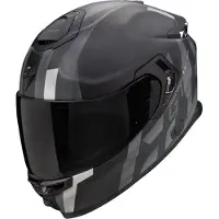 Scorpion EXO-GT SP AIR Touradven Mat Zwart Zilver Integraalhelm Maat 2XL