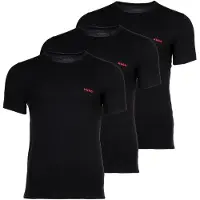 HUGO Shirt rood / zwart