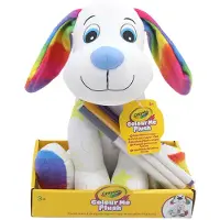 Crayola Color Your Puppy Plush Geel