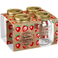 Bormioli Rocco Weckpot Quattro Stagioni Inmaakbokaal 50 cl (Set van 4)