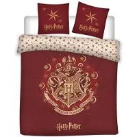 Harry Potter beddengoedset: deken en kussensloop, 200x200 cm + 63x63 cm, gemaakt van microvezel