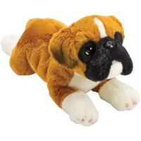 Suki gifts pluche boxer honden knuffel - 34 cm - huisdieren - Knuffel huisdieren