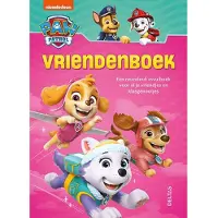 Deltas Paw Patrol vriendenboek (roze) |