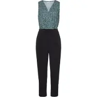 LASCANA Jumpsuit petrol / zwart