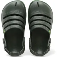 Havaianas Havaianasunisex voor kinderen. 4149379.4896 Sandalen klomp Brazilië groen (33/34), Plat, Gesp, Casual, Strandkleding, kinderkleding