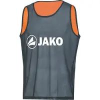 Jako Omkeerbare Overgooier - Steengrijs / Fluo Oranje | Maat: SR