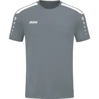 Jako Functioneel shirt 'Power KA' grijs / wit
