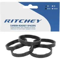 Ritchey 1-1/8" Carbon Headset Spacers (x5) Zwart