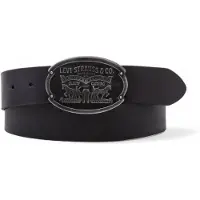 Levis Accessories Riem 'Billy' zilvergrijs / zwart