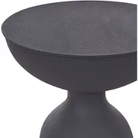 Beliani COTA - Bijzettafel - Zwart - IJzer