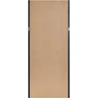 Beliani SAULLCET - Wandspiegel - Zwart - Hout