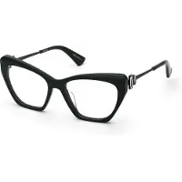 Nina Ricci VNR415S 54/17/140 Zwarte Glanzende Acetaat Bril Vrouw VNR415S