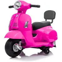 Vrooomy Mini elektrische kinderscooter roze