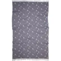 Kayori - Kume - Hamamdoek - 100x180 - Navy