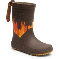 Bisgaard Regenlaars Kids Fashion II Brown Flames-Schoenmaat 27