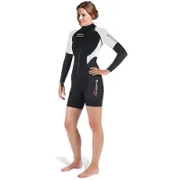 Mares 2nd Skin She Dives 1.5 Mm Dames Shorty Met Lange Mouwen