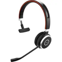 Jabra Evolve 65 UC Mono (Draadloze, USB-A), Kantoorheadset, Zwart
